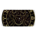Gold And Black Cancer Sign Print Towel