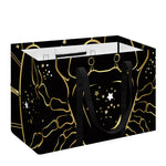 Gold And Black Cancer Sign Print Utility Tote Bag