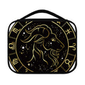Gold And Black Capricorn Sign Print Classic Bible Case