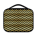 Gold And Black Chevron Pattern Print Classic Bible Case