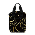 Gold And Black Gemini Sign Print Bible Tote Bag