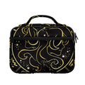 Gold And Black Gemini Sign Print Briefcase Bible Bag