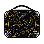 Gold And Black Gemini Sign Print Classic Bible Case