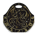 Gold And Black Gemini Sign Print Neoprene Lunch Bag