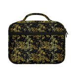 Gold And Black Japanese Bamboo Print Briefcase Bible Bag