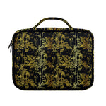 Gold And Black Japanese Bamboo Print Briefcase Bible Bag
