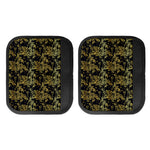 Gold And Black Japanese Bamboo Print Handle Covers