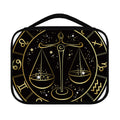 Gold And Black Libra Sign Print Classic Bible Case