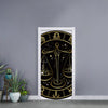 Gold And Black Libra Sign Print Door Sticker