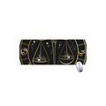 Gold And Black Libra Sign Print Extended Mouse Pad
