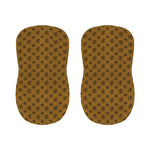 Gold And Black Orthodox Pattern Print Bar Stool Covers