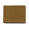 Gold And Black Orthodox Pattern Print Bifold Wallet