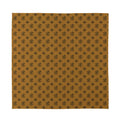 Gold And Black Orthodox Pattern Print Silk Bandana