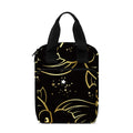 Gold And Black Pisces Sign Print Bible Tote Bag