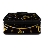 Gold And Black Pisces Sign Print Small Lunch Bag