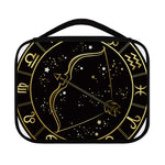 Gold And Black Sagittarius Sign Print Classic Bible Case