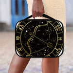 Gold And Black Sagittarius Sign Print Classic Bible Case