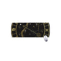Gold And Black Sagittarius Sign Print Extended Mouse Pad