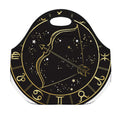 Gold And Black Sagittarius Sign Print Neoprene Lunch Bag