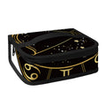 Gold And Black Sagittarius Sign Print Small Lunch Bag