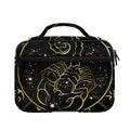 Gold And Black Scorpio Sign Print Briefcase Bible Bag