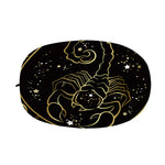Gold And Black Scorpio Sign Print Car Side Mirror Covers
