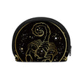 Gold And Black Scorpio Sign Print Coin Purse