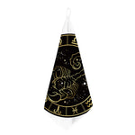 Gold And Black Scorpio Sign Print Hand Towel