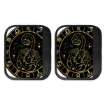 Gold And Black Scorpio Sign Print Handle Covers