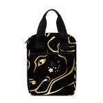 Gold And Black Taurus Sign Print Bible Tote Bag