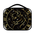 Gold And Black Taurus Sign Print Classic Bible Case