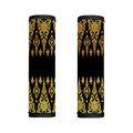 Gold And Black Thai Pattern Print Handle Covers