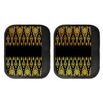 Gold And Black Thai Pattern Print Handle Covers