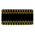 Gold And Black Thai Pattern Print Towel