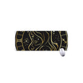 Gold And Black Virgo Sign Print Extended Mouse Pad