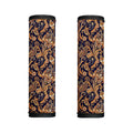 Gold And Blue Paisley Pattern Print Handle Covers