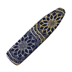 Gold And Grey Yin Yang Flower Print Ironing Board Cover