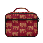 Gold And Red Boho Elephant Print Briefcase Bible Bag