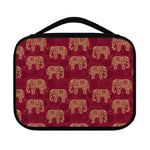Gold And Red Boho Elephant Print Classic Bible Case