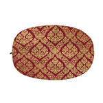 Gold And Red Thai Pattern Print Car Side Mirror Covers