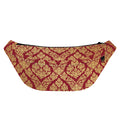 Gold And Red Thai Pattern Print Fanny Pack