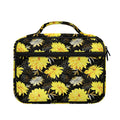 Gold And Yellow Floral Print Briefcase Bible Bag