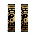 Gold Bagua Yin Yang Print Handle Covers