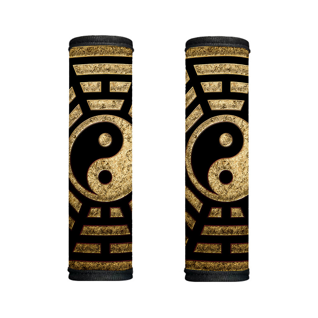 Gold Bagua Yin Yang Print Handle Covers