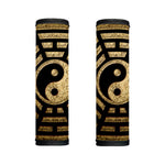 Gold Bagua Yin Yang Print Handle Covers