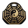 Gold Bagua Yin Yang Print Neoprene Lunch Bag