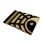 Gold Bagua Yin Yang Print Pet Cooling Mat Cover