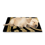 Gold Bagua Yin Yang Print Pet Cooling Mat Cover
