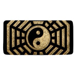 Gold Bagua Yin Yang Print Towel