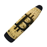 Gold Bitcoin Symbol Print Ironing Board Cover